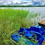 Mazurska Deluxe W Pasymiu Z Prywatnym Pomostem Na Jezioro Kalwa I Lodzia Na Wylacznosc Najwyzsze Premium W Osada Zamkowa Villa