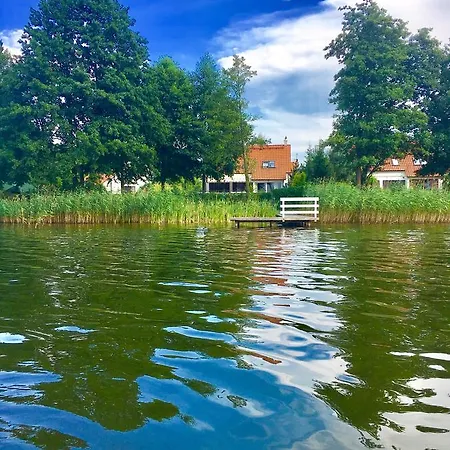 Villa Mazurska Deluxe W Pasymiu Z Prywatnym Pomostem Na Jezioro Kalwa I Lodzia Na Wylacznosc Najwyzsze Premium W Osada Zamkowa