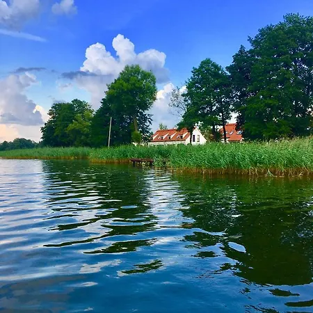 ヴィラ Mazurska Deluxe W Pasymiu Z Prywatnym Pomostem Na Jezioro Kalwa I Lodzia Na Wylacznosc Najwyzsze Premium W Osada Zamkowa *