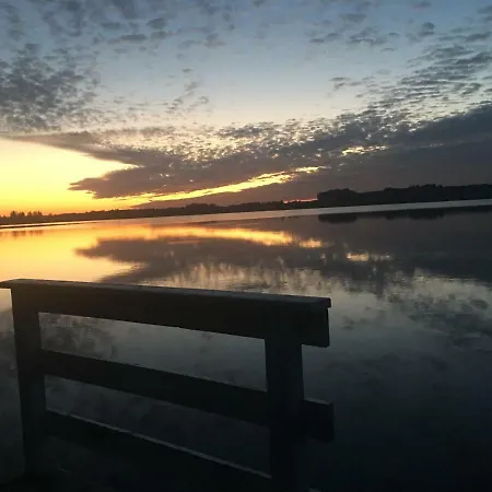 Villa Mazurska Deluxe W Pasymiu Z Prywatnym Pomostem Na Jezioro Kalwa I Lodzia Na Wylacznosc Najwyzsze Premium W Osada Zamkowa *