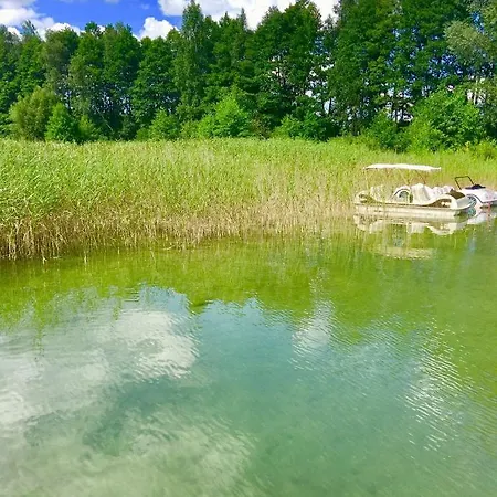 Mazurska Deluxe W Pasymiu Z Prywatnym Pomostem Na Jezioro Kalwa I Lodzia Na Wylacznosc Najwyzsze Premium W Osada Zamkowa