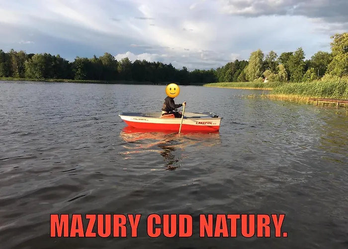 Mazurska Deluxe: Lakeside Retreat With Private Pier On Kalwa Villa