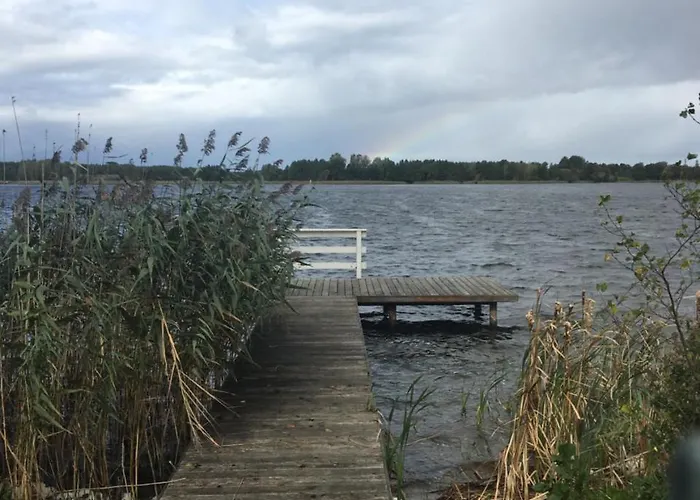 Mazurska Deluxe: Lakeside Retreat With Private Pier On Kalwa Pasym