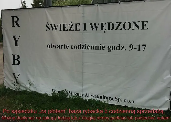 Mazurska Deluxe: Lakeside Retreat With Private Pier On Kalwa Villa